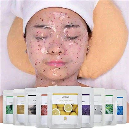 Rensende hydrogelé ansigtsmaske